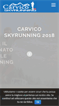 Mobile Screenshot of carvicoskyrunning.it